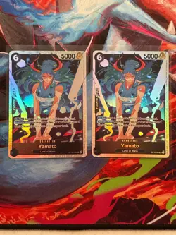 One Piece TCG : Yamato OP16-098 SR (Lot of 2) - Image 1