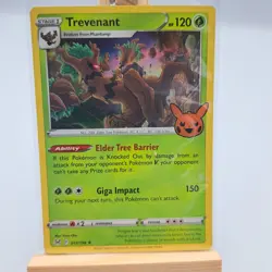 Pokemon TCG Card Trevenant #017 Holo Trick Or Trade 2024 - Image 1