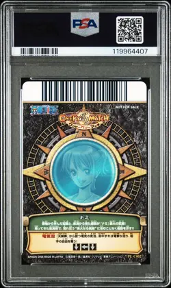 PSA 10 2008 ONE PIECE ONEPY BERRY MATCH PROMO C002 NAMI LAWSON GENKI SET - Image 3