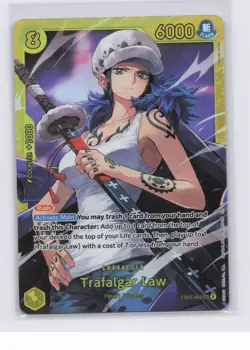 One Piece Trafalgar Law SEC (Alt Art) EB03-062 NM Heroines Edition English NM - Image 1