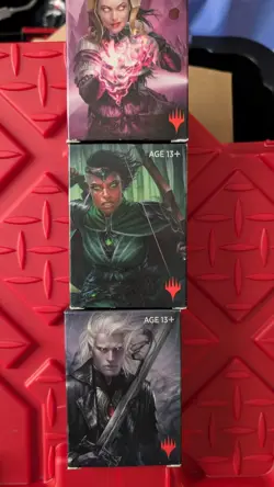 Three magic The Gathering Welcome Packs 5 Out Of 6 30 Card Decks Unopened - Image 1