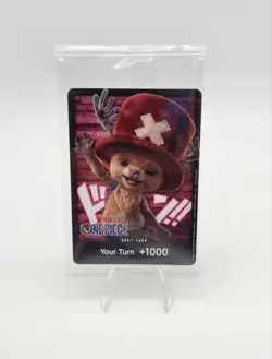 Tony Tony Chopper DON 2026 C2E2 One Piece Netflix Live Action Sealed! Promo Card - Image 3