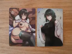 Lot 2 Cartes Flash Prism - FUBUKI - ONE PUNCH MAN - Sexy Fan Custom Card - Image 1