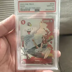 Nami OP01-016 Gift Collection 2023 Foil English PSA 10 Graded Card - Image 1