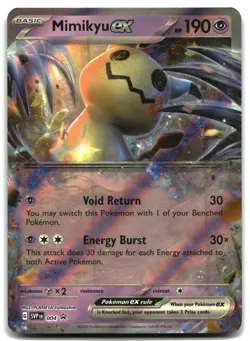 Pokemon Mimikyu ex - Promo SV: Scarlet & Violet Promo Cards 004 LP - Image 1