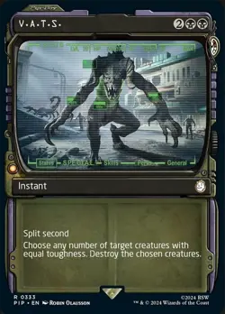 MTG V.A.T.S. - Showcase, NM-Mint, English Universes Beyond: Fallout - Image 1