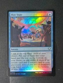 MTG *FOIL* Secrets Of Strixhaven Uncommon FLOW STATE NM - Image 1