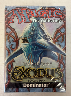 Magic The Gathering Exodus Dominator~ 1998 ~ SEALED ~ MTG ~ B - Image 1