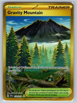 Gravity Mountain 250/191 Hyper Rare Surging Sparks Pokemon Near Mint - Image 1