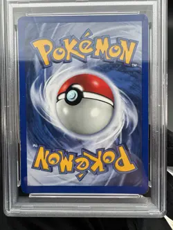 1999 Pokemon Base Set 1st Edition Shadowless Charizard #4 THICK STAMP - PSA 7 - Image 4