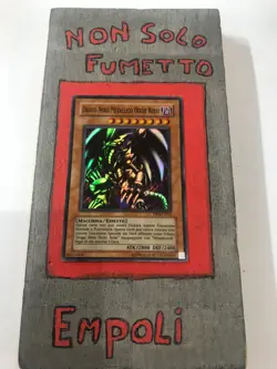 YU GI OH DRAGO NERO METALLICO OCCHI ROSSI PP01-IT015 - ITALIANO - Image 1