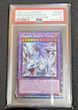 Dragon Master Magia - PSA 10 - Collectors Rare - RA04-EN055 - Yugioh - Image 2
