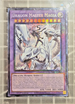 Dragon Master Magia - PSA 10 - Collectors Rare - RA04-EN055 - Yugioh - Image 5