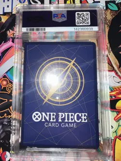 2024 One Piece MONKEY D. LUFFY 061 PROMO UTA DECK BATTLE-WINNER Gem Mint PSA 10 - Image 2