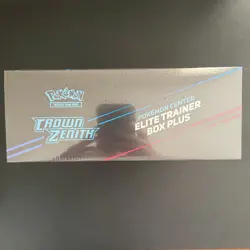 Crown Zenith Pokemon Center Elite Trainer Box Plus ETB TCG Card Factory Sealed - Image 3