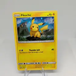 Pikachu HP70 2019 Holo Pokemon Promo Card SM183 - Image 1