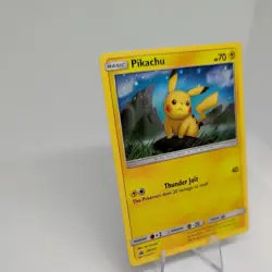 Pikachu HP70 2019 Holo Pokemon Promo Card SM183 - Image 2