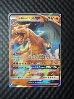 NM Charizard GX SM195 Sun & Moon Promo Pokemon Card - Image 1