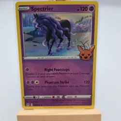 Pokemon TCG Card Spectrier #081 Holo Trick Or Trade 2024 - Image 1