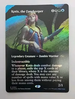 Kotis, the Fangkeeper (Borderless) Tarkir: Dragonstorm Foil MTG - Image 1