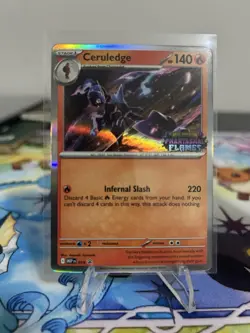 Pokemon Phantasmal Flames 4 English Promos Ceruledge Zacian Flygon Toxtricity - Image 2