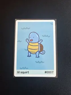 Lil Squirt (Squirtle) #7 - Gen 1 Pookiemoot Fan Art - Pokemon - Image 1