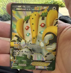 Pokemon Regigigas EX 99/99 Next Destinies 2012 Ultra Rare Holo Full Art 180HP - Image 1