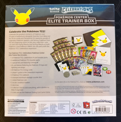 Pokemon Center 25th Celebrations Elite Trainer Box With Thick Acrylic Case 820650809866 - Image 2