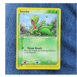 Treecko 75/109 EX Ruby & Sapphire Common Regular Basic 40HP Pokemon TCG (EN) - Image 1
