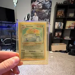 Pokemon TCG Base Set Venusaur 15/102 Holo Rare English 1999 100 HP WOTC - Image 3