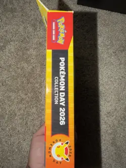 🔥Pokemon Day 2026 Collection Box Pikachu Promo Stamped +3 Booster Packs Coin - Image 3