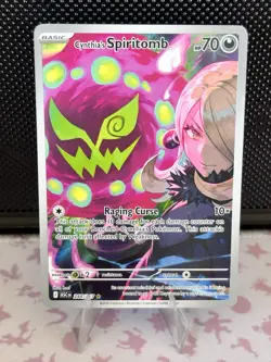 Pokemon TCG Cynthia's Spiritomb 244/189 Astral Radiance Rare Full Art Holo - Image 1