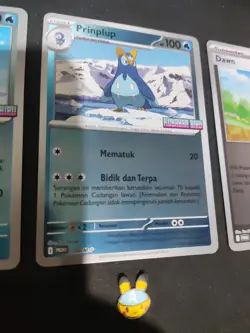 Pokemon Piplup Promo set list Mega Evolution Phantasmal Flames Indonesia - Image 3