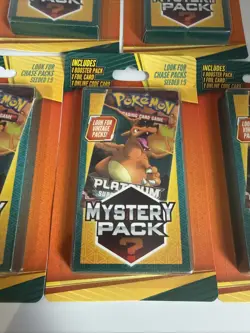 2021 Walgreen’s Pokemon Mystery Pack Seeded 1:5 Factory Sealed Lot of 5 - Image 2