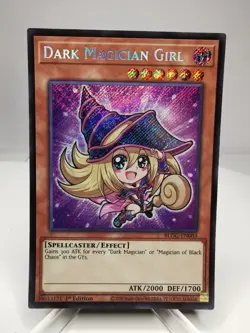 Dark Magician Girl - BLGG-EN003 - Secret Rare YuGiOh - Image 1