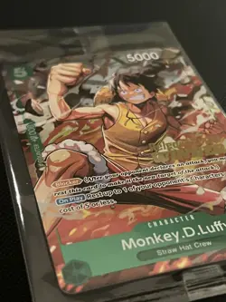 Monkey.D.Luffy P-135 Winner Stamp OP16 Pre-Release Event Promo Card Sealed - Image 4