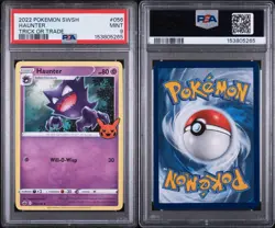 Pokemon 2022 Trick or Trade SWSH PSA Graded Lot Gengar Haunter Gastly Cards - Image 2