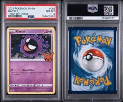 Pokemon 2022 Trick or Trade SWSH PSA Graded Lot Gengar Haunter Gastly Cards - Image 3