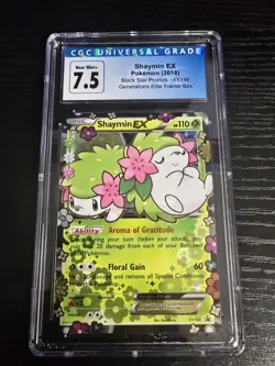 Shaymin EX Black Star Promo Card XY148 - Image 1
