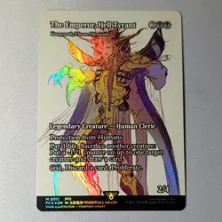 Wizards of the Coast MTG The Emperor, Hell Tyrant Foil Showcase #11 EN - Image 1