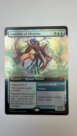 Emeritus of Ideation, SOS, FOIL #315 Mythic Rare Magic The Gathering MTG - Image 1