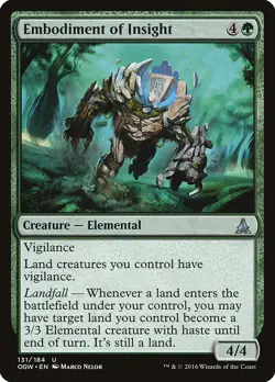 Embodiment of Insight [Oath of the Gatewatch] Lightly Played - Image 1