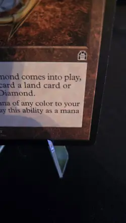 Wizards of the Coast MTG Mox Diamond Stronghold Rare Artifact Regular EN 1998 - Image 4