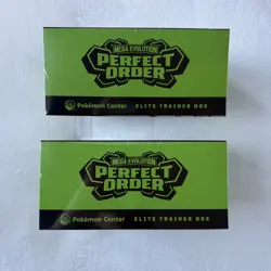 1x Pokemon TCG Mega Evolution Perfect Order Sealed Pokemon Center ETB ✅ - Image 4