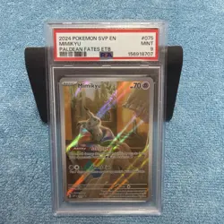 Mimikyu 075/091 Paldean Fates Elite Trainer Box Pokemon PSA 9 - Image 1