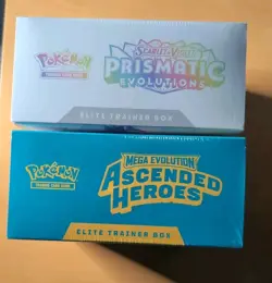 Pokemon Mega Evolution Ascended Heroes ETB & Prismatic Etb Ascended Has A Tear - Image 3
