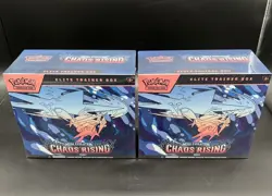 ✅ Lot Of 2 Pokemon Chaos Rising ETB Elite Trainer Box, IN HAND, Brand New/Sealed - Image 1