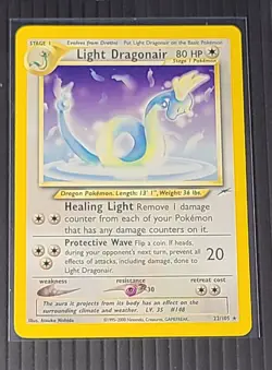 Pokemon Company Light Dragonair 22/105 Neo Destiny Rare Regular Unlimited EN - Image 1