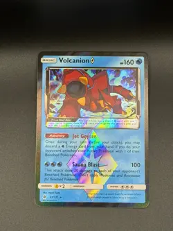 Pokemon Volcanion Prism Star Holo Prism Rare SM - Forbidden Light 31/131 NM - Image 1