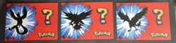 ARTICUNO X ZAPDOS X MOLTRES LEGENDARY LOT - WHOS THAT POKEMON VINTAGE 1997 - Image 2